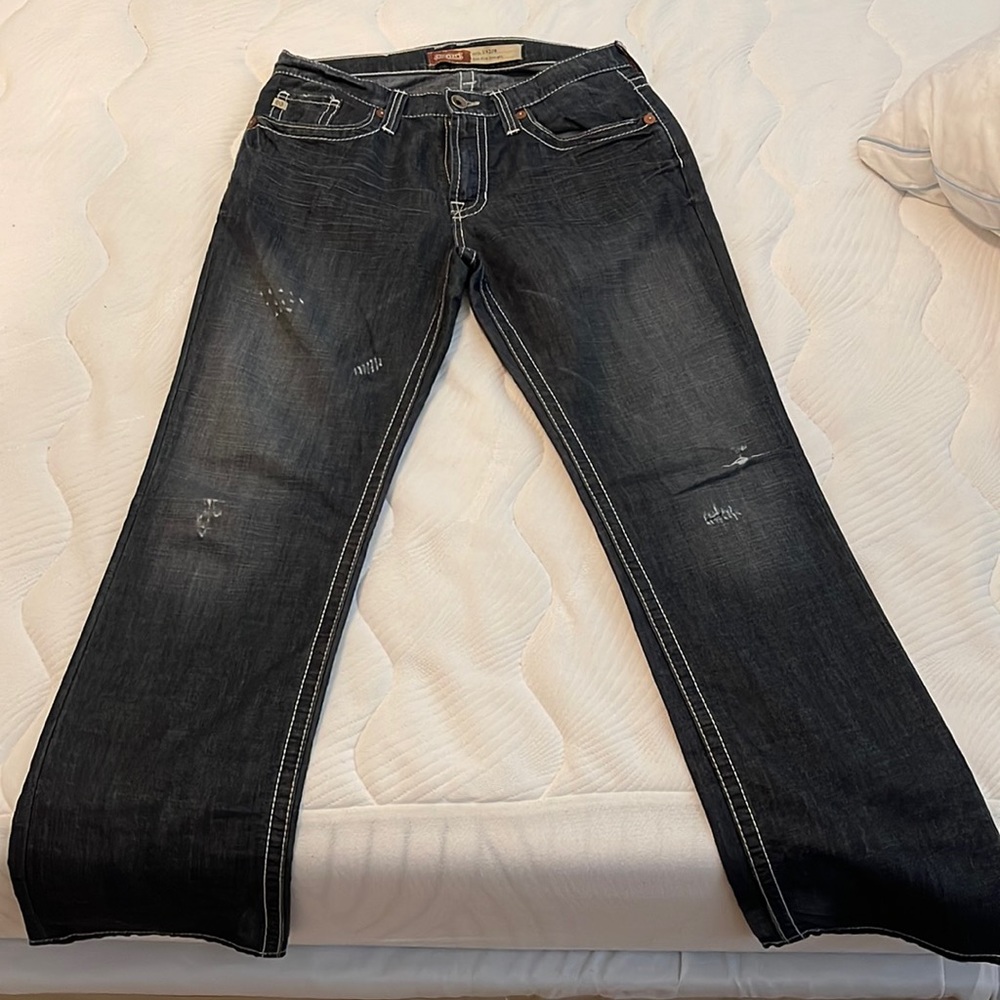 Men’s Big Star Jeans Dark Wash - Style: Union, Slim Straight Size 32R